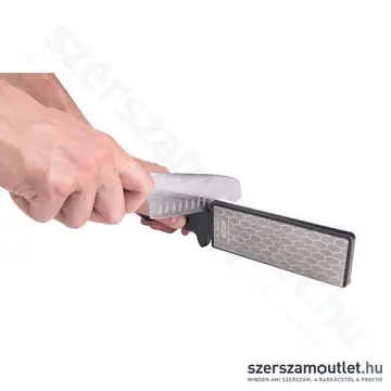EXTOL Késélező, gyémánt bevonat, 5 funkciós, kétoldalas, P400/P1000