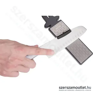 EXTOL Késélező, gyémánt bevonat, 5 funkciós, kétoldalas, P400/P1000