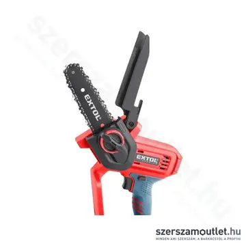 EXTOL Share20V Akkus láncfűrész, egykezes, 155mm (2,0Ah/20V)