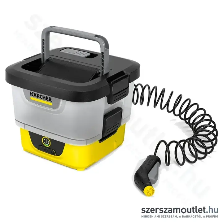 KARCHER OC 4 Akkus, mobil, kültéri tisztító 8l, 2l/perc, 2,8m tömlő