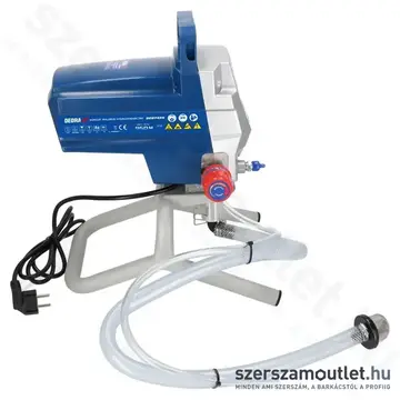 DEDRA Hidrodinamikus festékszóró berendezés 250bar 950W