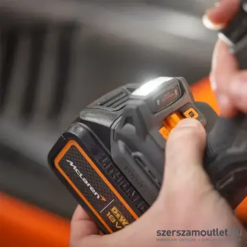 DEWALT X MCLAREN 18V XR ÜTVEFÚRÓ-CSAVAROZÓ + 2x 5Ah akkumulátor + DCB1104 4A töltő + TSTAK koffer