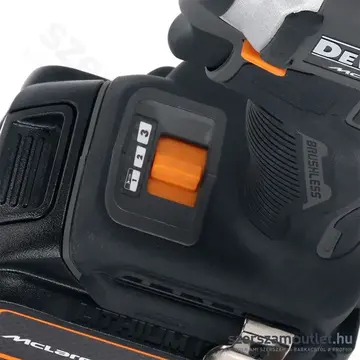 DEWALT X MCLAREN 18V XR ÜTVECSAVAROZÓ + 2x 5Ah akkumulátor + DCB1104 4A töltő, TSTAK koffer
