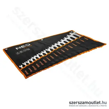 NEO TOOLS Csillag-villáskulcs készlet 8-32mm, 17db-os