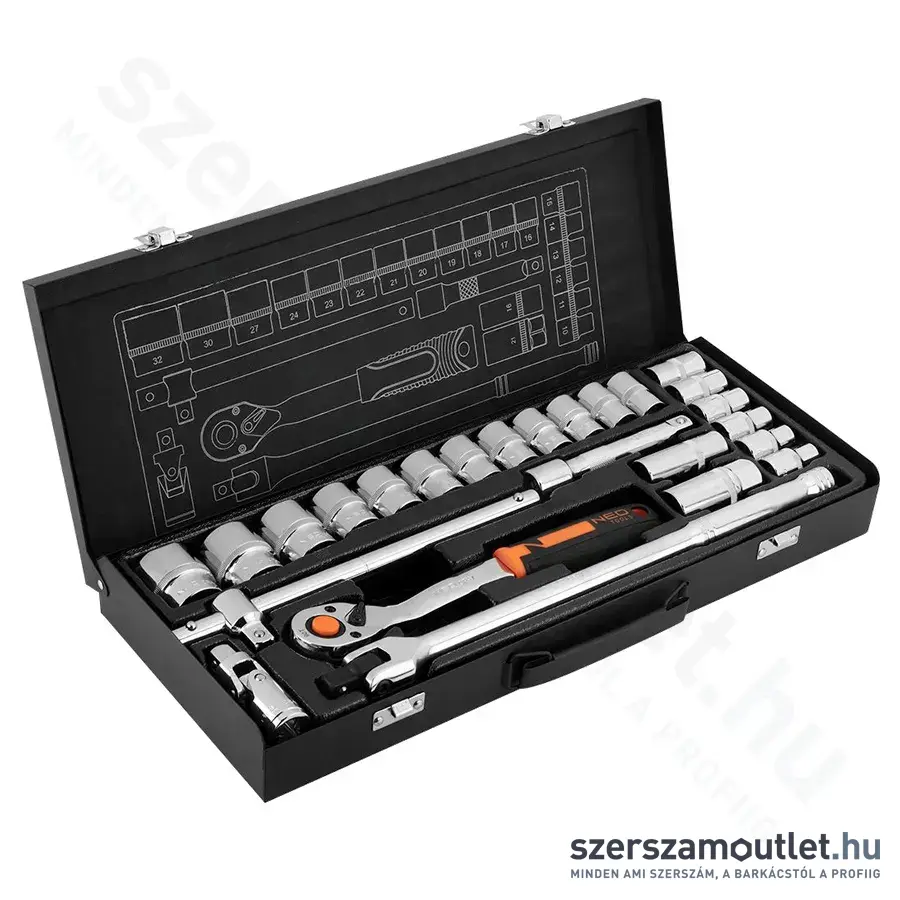 NEO TOOLS Dugókulcs készlet 1/2