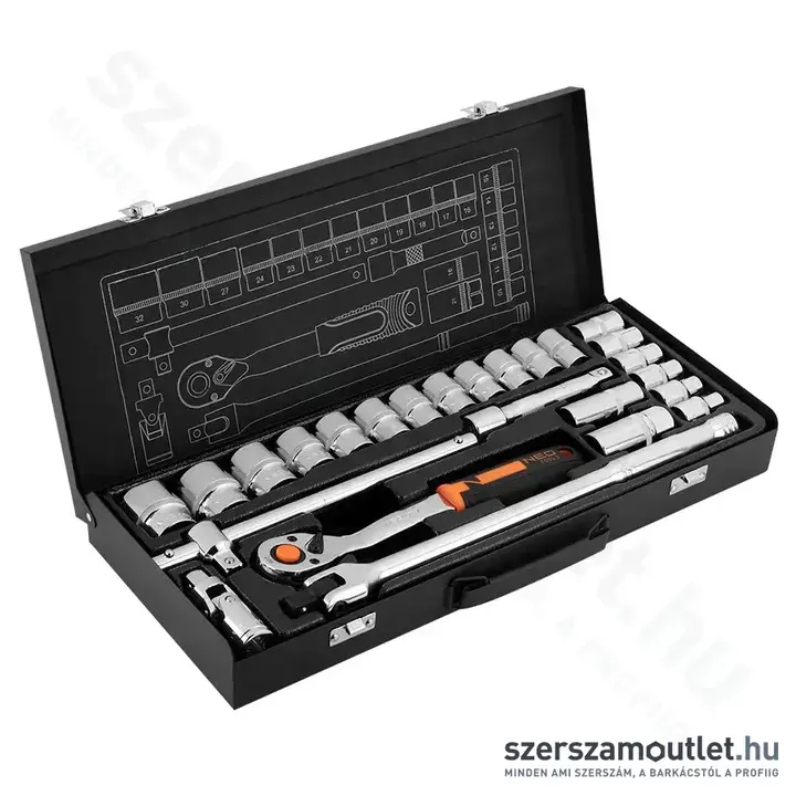 NEO TOOLS Dugókulcs készlet 1/2