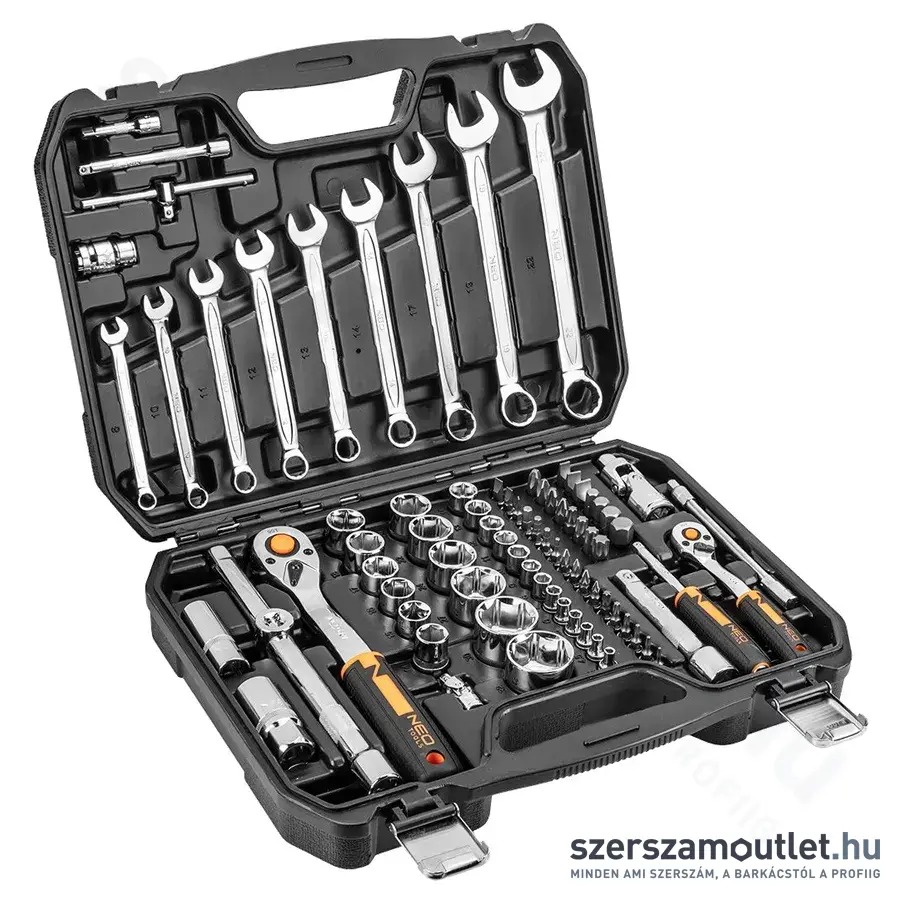 NEO TOOLS Dugókulcs -és szerszámkészlet 1/4