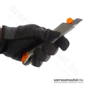 NEO TOOLS Törhető pengés kés fém vezetősínnel, 18mm, 180mm