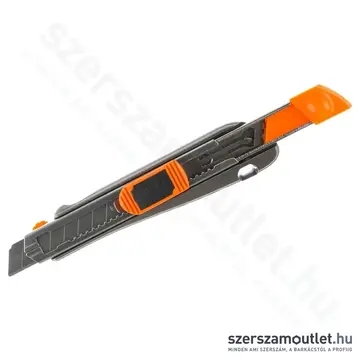 NEO TOOLS Törhető pengés kés fém vezetősínnel, 18mm, 180mm