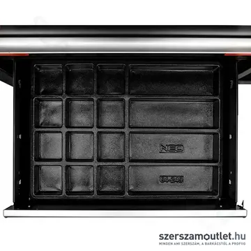 NEO TOOLS PRO Műhelykocsi, 12 fiókos + szerszám készlet 229db-os