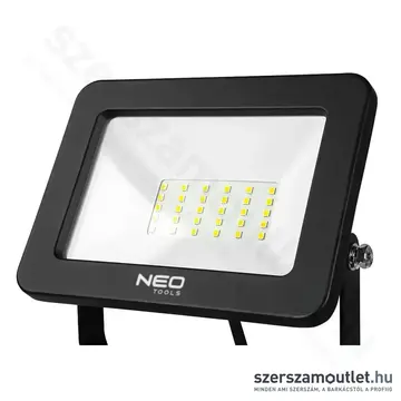 NEO TOOLS Reflektor teleszkópos állvánnyal, SMD-led, 5400lm, 6500K, IP65, 1,8m, 2x30W/230V