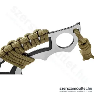 NEO TOOLS Túlélőkés 75cm-es paracord kötéllel, tokban, 110/203mm