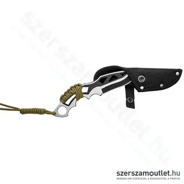 NEO TOOLS Túlélőkés 75cm-es paracord kötéllel, tokban, 110/203mm