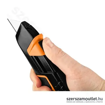 NEO TOOLS Trapézpengés kés, biztonsági, rugós pengevisszahúzóval, alu házas, 170mm