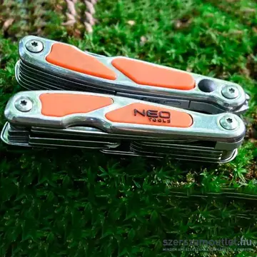 NEO TOOLS 10in1 Multifunkciós szerszám, 10 funkció, LED lámpa, 105/75mm