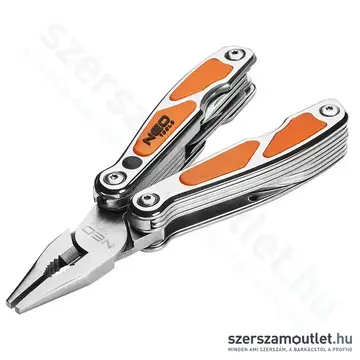 NEO TOOLS 10in1 Multifunkciós szerszám, 10 funkció, LED lámpa, 105/75mm