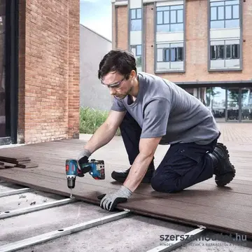 BOSCH GSR 18V-65 Professional Akkus szénkefementes fúrócsavarozó 31/63Nm, 1,5-13mm (2x4,0Ah/18V)