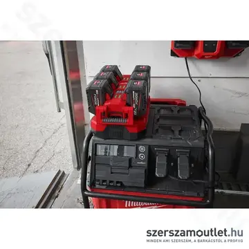 MILWAUKEE M18 MPC6 MOBIL PACKOUT™ 6 portos gyorstöltő (4932498551)