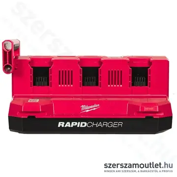 MILWAUKEE M18 MPC6 MOBIL PACKOUT™ 6 portos gyorstöltő (4932498551)