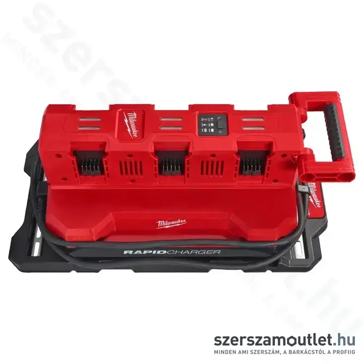 MILWAUKEE M18 MPC6 MOBIL PACKOUT™ 6 portos gyorstöltő (4932498551)