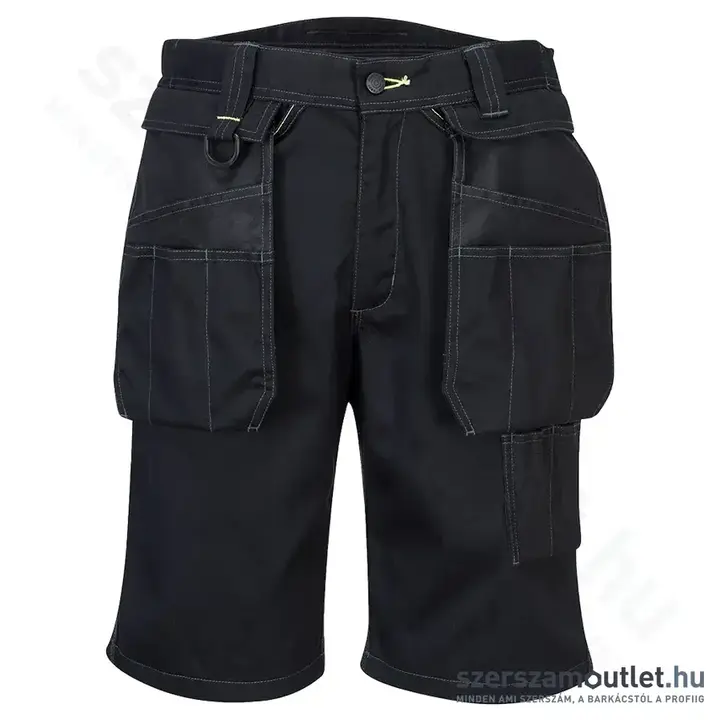 PORTWEST PW345 PW3 Holster Work Rövidnadrág 42-es (Fekete)