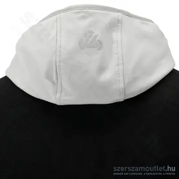 YATO Polár pulóver, kapucnis, cipzáras, M-es (Fekete/Fehér)