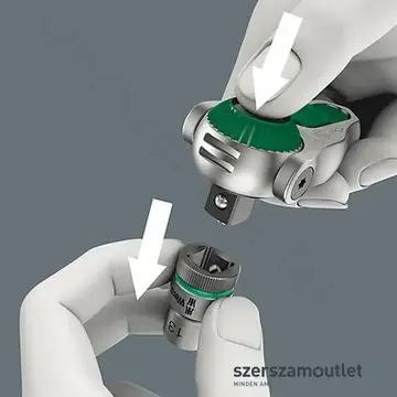 WERA 8000 B SB Zyklop Speed Csuklós racsnis hajtókar 3/8