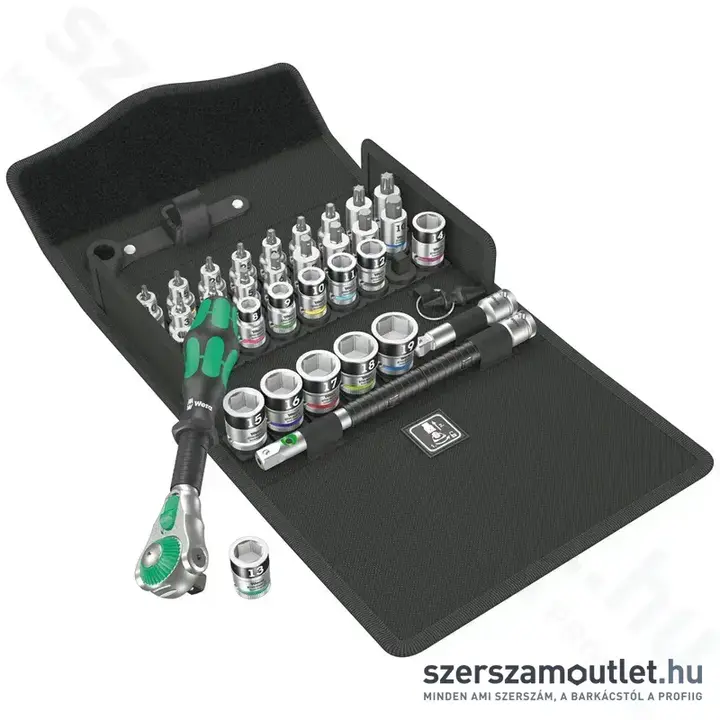 WERA 8100 SB Racsnis hajtókar 3/8