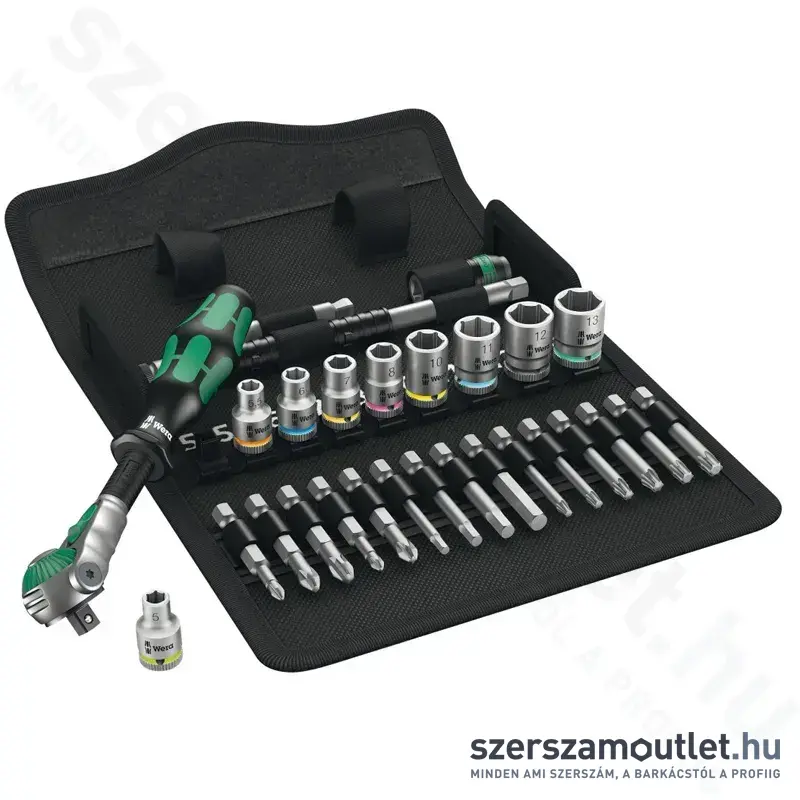 WERA 8100 SA Racsnis hajtókar 1/4