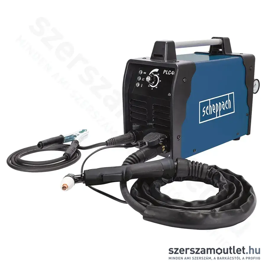 SCHEPPACH PLC 40 Plazmavágó (15-40A, 4-4,5bar, 230V)