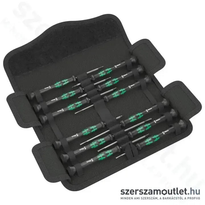 WERA KM 12 Precíziós csavarhúzó készlet 12 részes