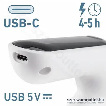 EXTOL Akkus permeteztő, 1l, USB töltés, 0,5l/perc (2,0Ah/4V)