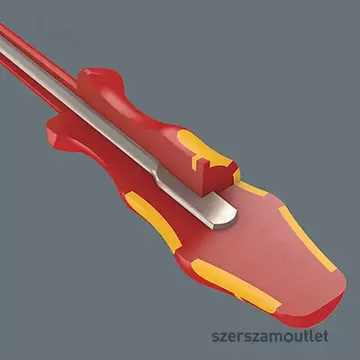 WERA 160 IS VDE Szigetelt csavarhúzó vékony szárral, lapos, 0,6x3,5x100mm