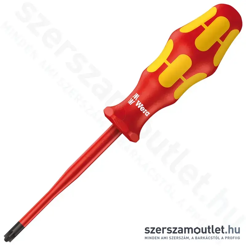 WERA 165 IS PZ/S VDE Szigetelt csavarhúzó vékony szárral PZ/S1x80mm