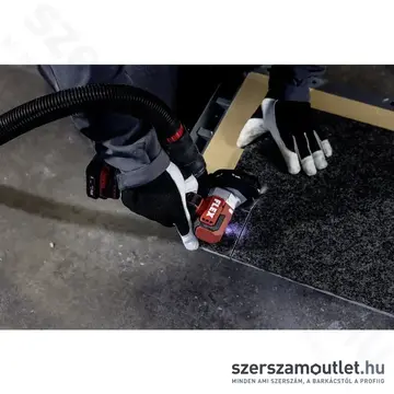 FLEX LBE 76 12-EC Akkus mini sarokcsiszoló 76mm L-BOXX (12V) (Akku és töltő nélkül!)