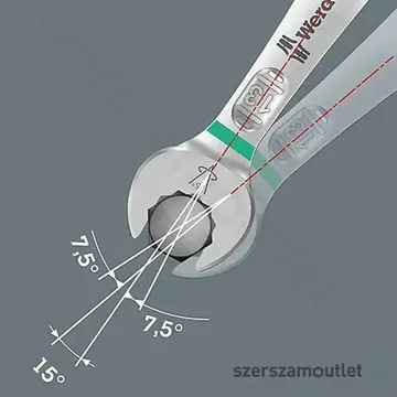 WERA 6003 JOKER Csillag-villáskulcs készlet 4 részes (8-13mm)