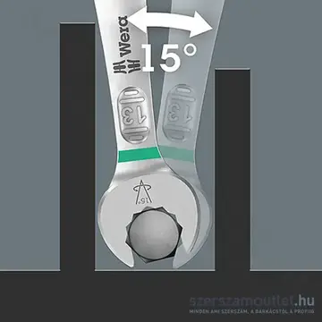 WERA 6003 JOKER Csillag-villáskulcs készlet 4 részes (8-13mm)