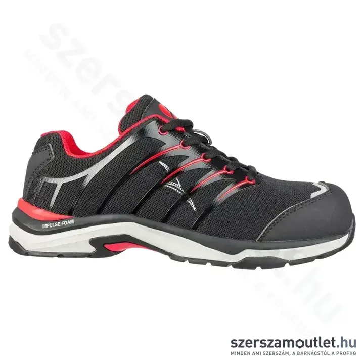 ALBATROS Twist Red Wns Low S1P ESD HRO SRC Női munkavédelmi cipő 40-es (Fekete/Piros)