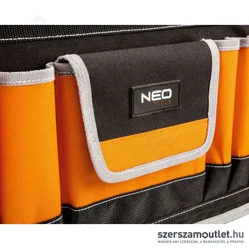 NEO TOOLS Szerszámtáska csőalakú, fém fogantyúval, 44 zseb, 495x270x380mm