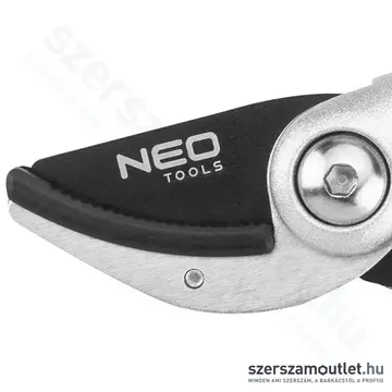 NEO TOOLS Metszőolló, rávágó, 20mm, teflon bevonat, alumínium ház, 210mm