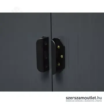 RIWALL PRO RMSA Fém kerti tároló nyeregtetővel, 17,8m3, 367x301x214cm (Antracit)