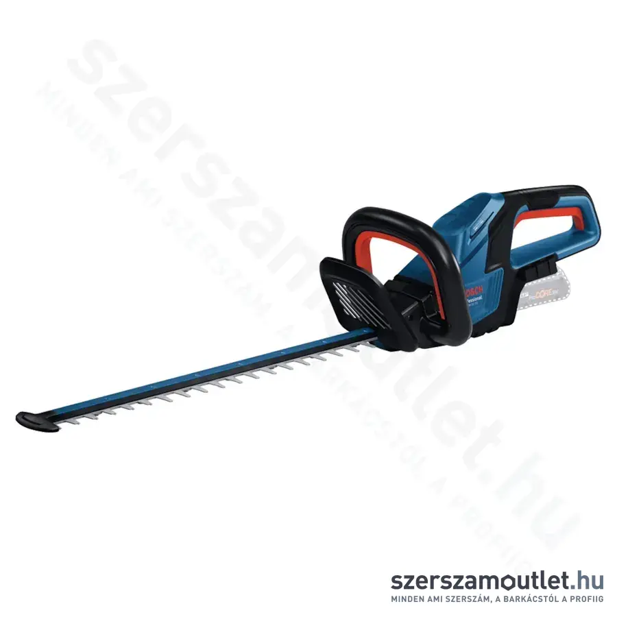 BOSCH GHE 18V-60 II Professional Akkus, szénkefementes sövénynyíró 60cm, 18V (Akku és töltő nélkül!)