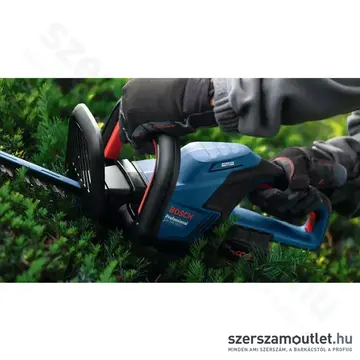 BOSCH GHE 18V-60 II Professional Akkus, szénkefementes sövénynyíró 60cm, 18V (Akku és töltő nélkül!)