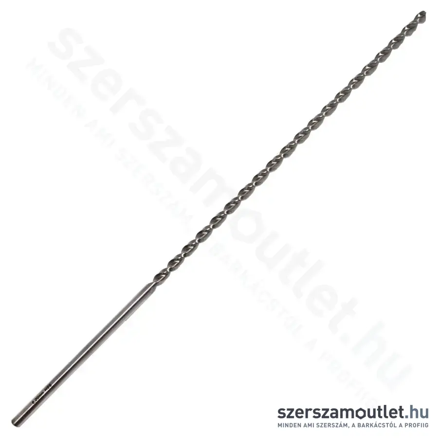 ABRABORO HSS-GS hosszú, hengeres szárú fémfúrószár 6x140/205mm