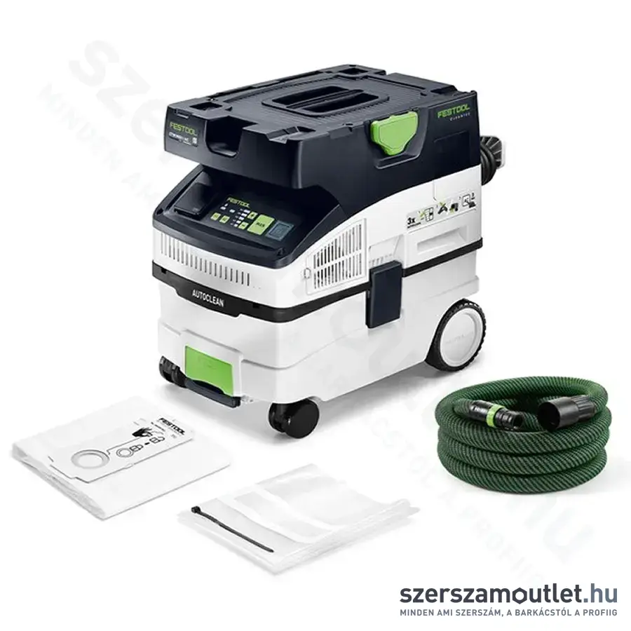 FESTOOL CTL MIDI I AC elszívómobil/porszívó CLEANTEC (1200W/15l) JÚNIUSTÓL!