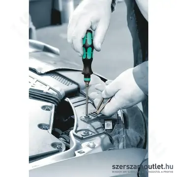 WERA Kompakt 60 RA Bitkészlet nyéllel, racsnis, hosszított, 1/4