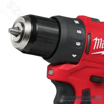 MILWAUKEE M12 BLDDRC-402C Akkus fúró-csavarbehajtó kofferben (2x4,0Ah/12V)