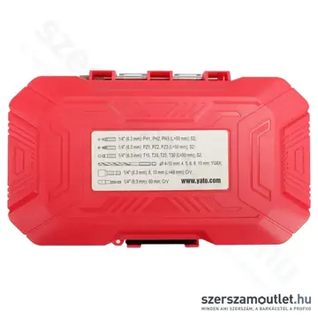 YATO Vegyes szerszámkészlet 1/4
