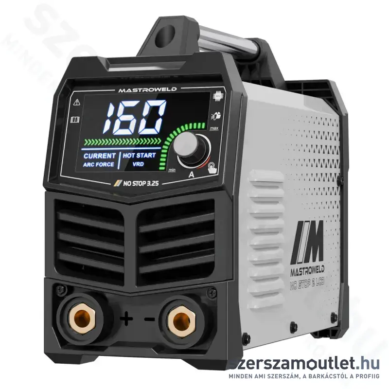 MASTROWELD NO STOP 3,25 LCD Hegesztő inverter (20-160A)