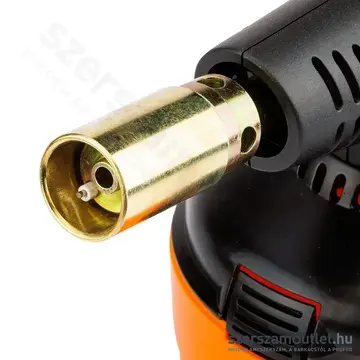 NEO TOOLS Gázforrasztó/gázégő 190g-os palackhoz, Piezo gyújtás, 80g/h, 1350°C, 1100W